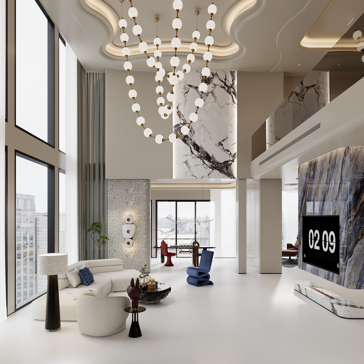 珍珠白 QZ715E615B效果图