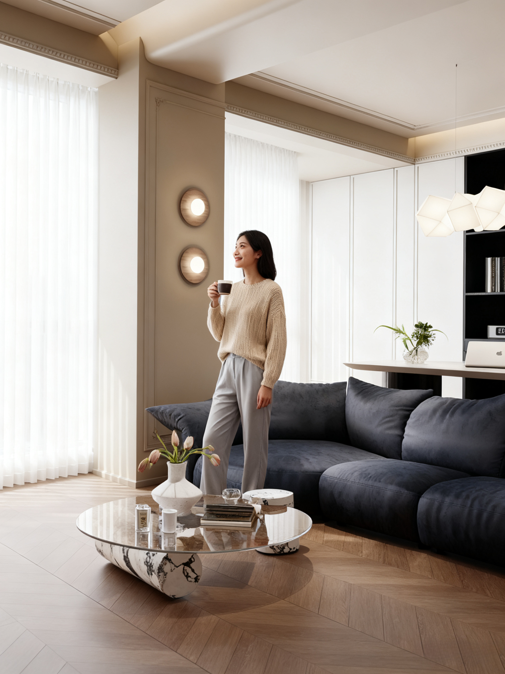 木纹系列|霜花柚木：慢时光里的木纹清柔(图3)