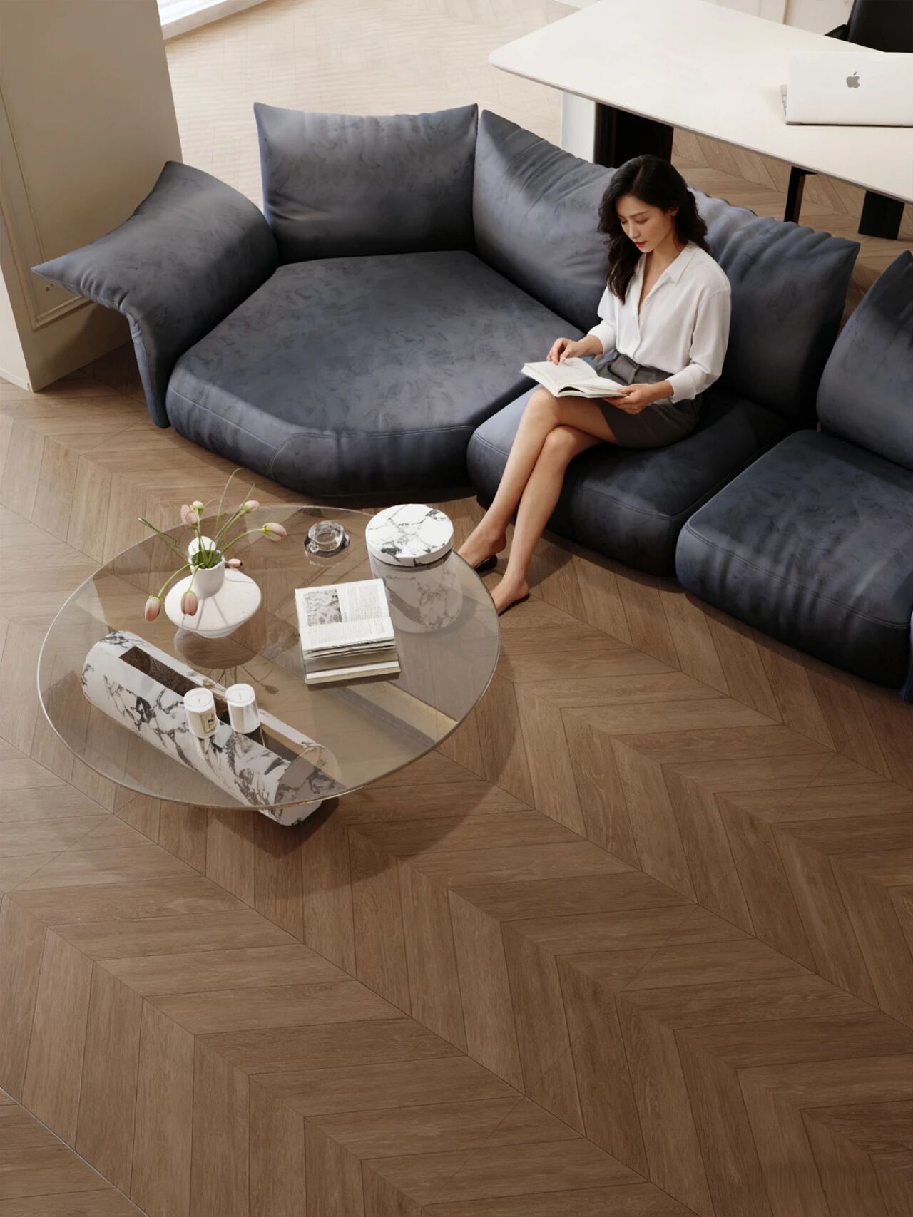 木纹系列|霜花柚木：慢时光里的木纹清柔(图5)